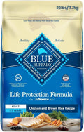 Life Protection Formula Chicken & Brown Rice Adult Dry Dog Food, Supports Immunity with Antioxidant-Rich Lifesource Bits, Promotes Healthy Muscle Development, 11.7Kg/26Lbs