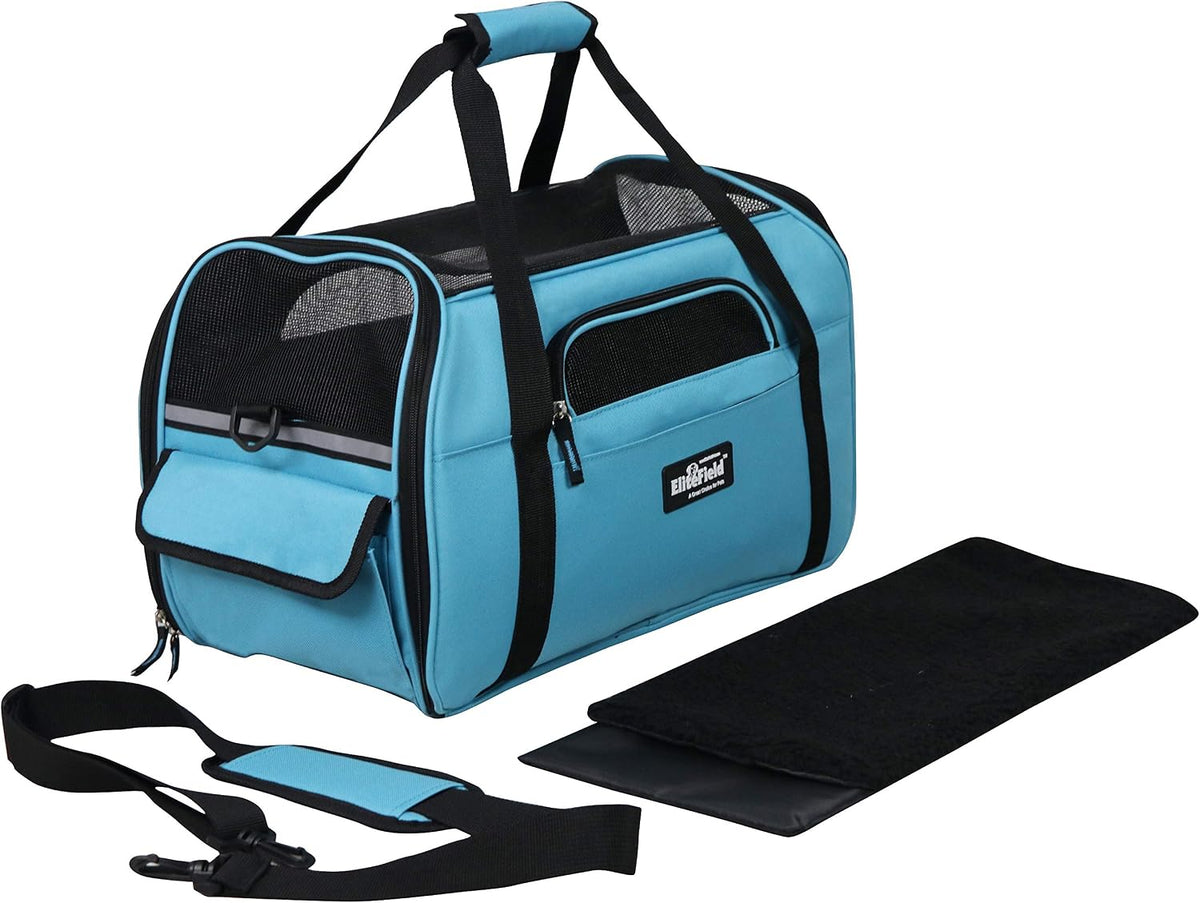 Soft-Sided Pet Carrier for Cats & Small Dogs (3-Year Warranty)