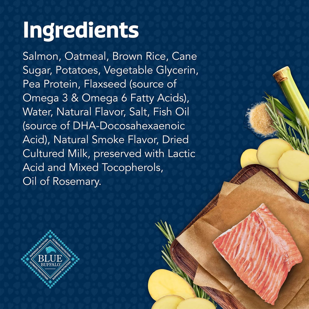 Bits Natural Dog Treats, Salmon, 4Oz (Pack of 1)