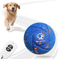 Smart Interactive Dog Toys - Auto Bouncing & Rolling Ball, Chew-Resistant E-TPU Material, 3 Interactive Modes, IPX7 Waterproof, Smart Chase Pet Toy Ball for Medium and Large Dogs, Blue