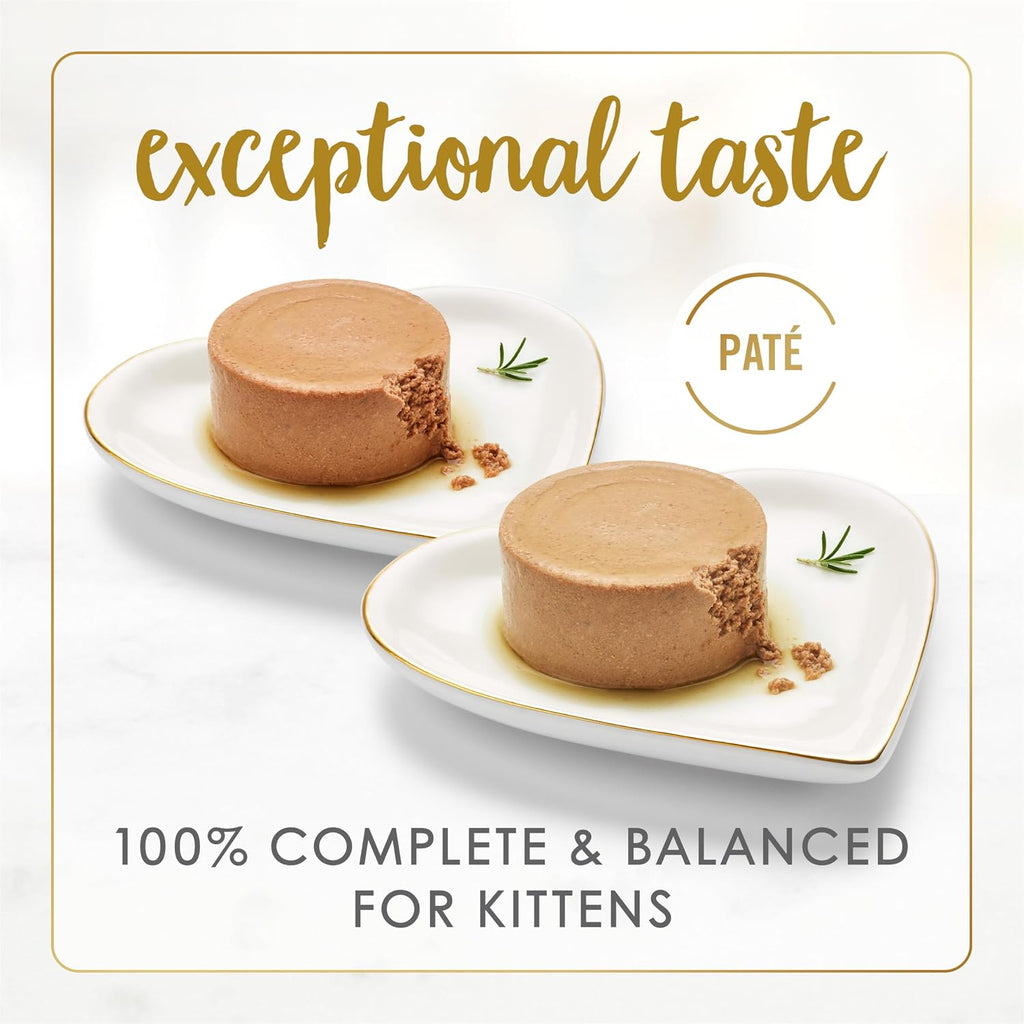 Wet Kitten Food Variety Pack 2 Flavours - 85 G (12 Pack)