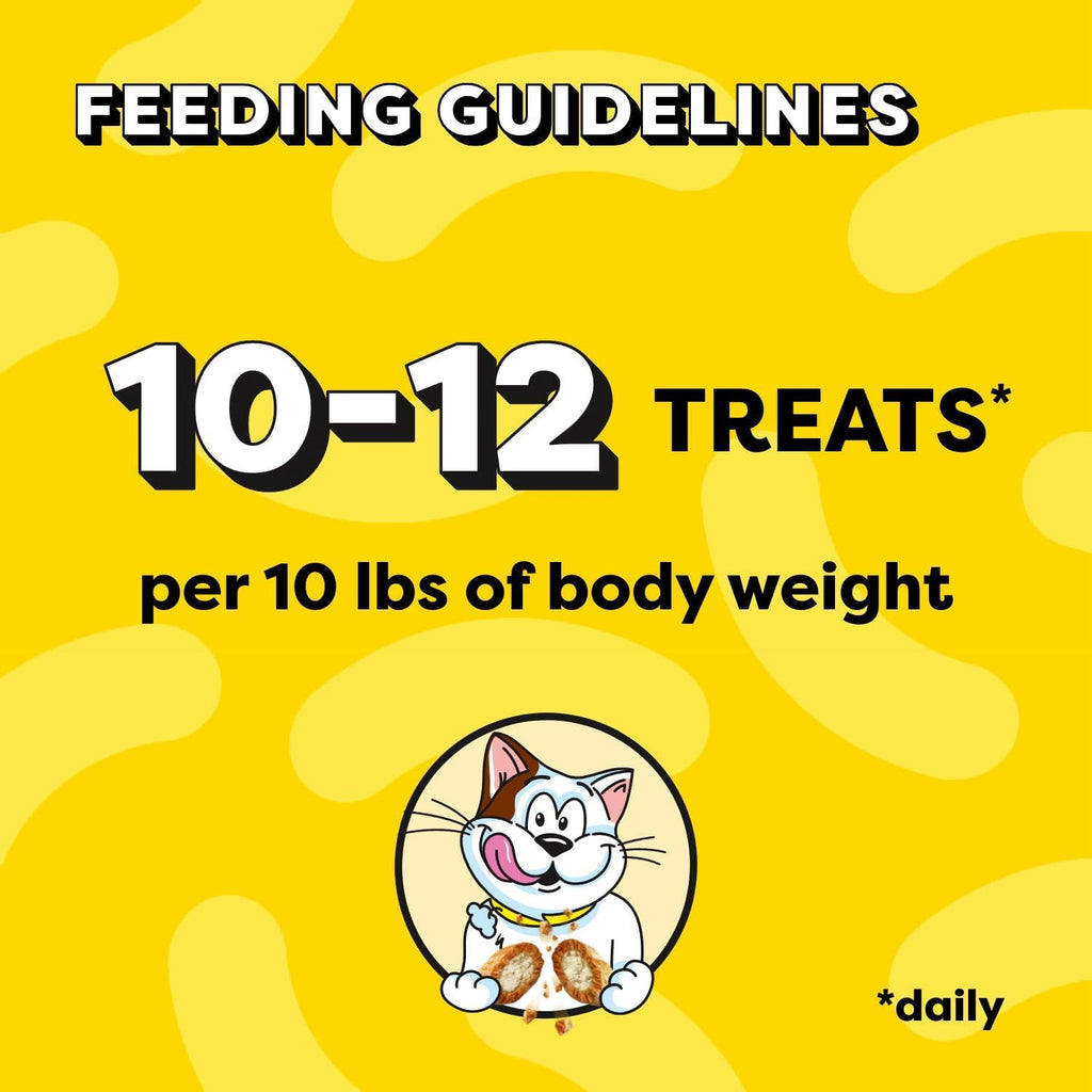 Adult Cat Treats, Chicken Flavour, 454G Tub