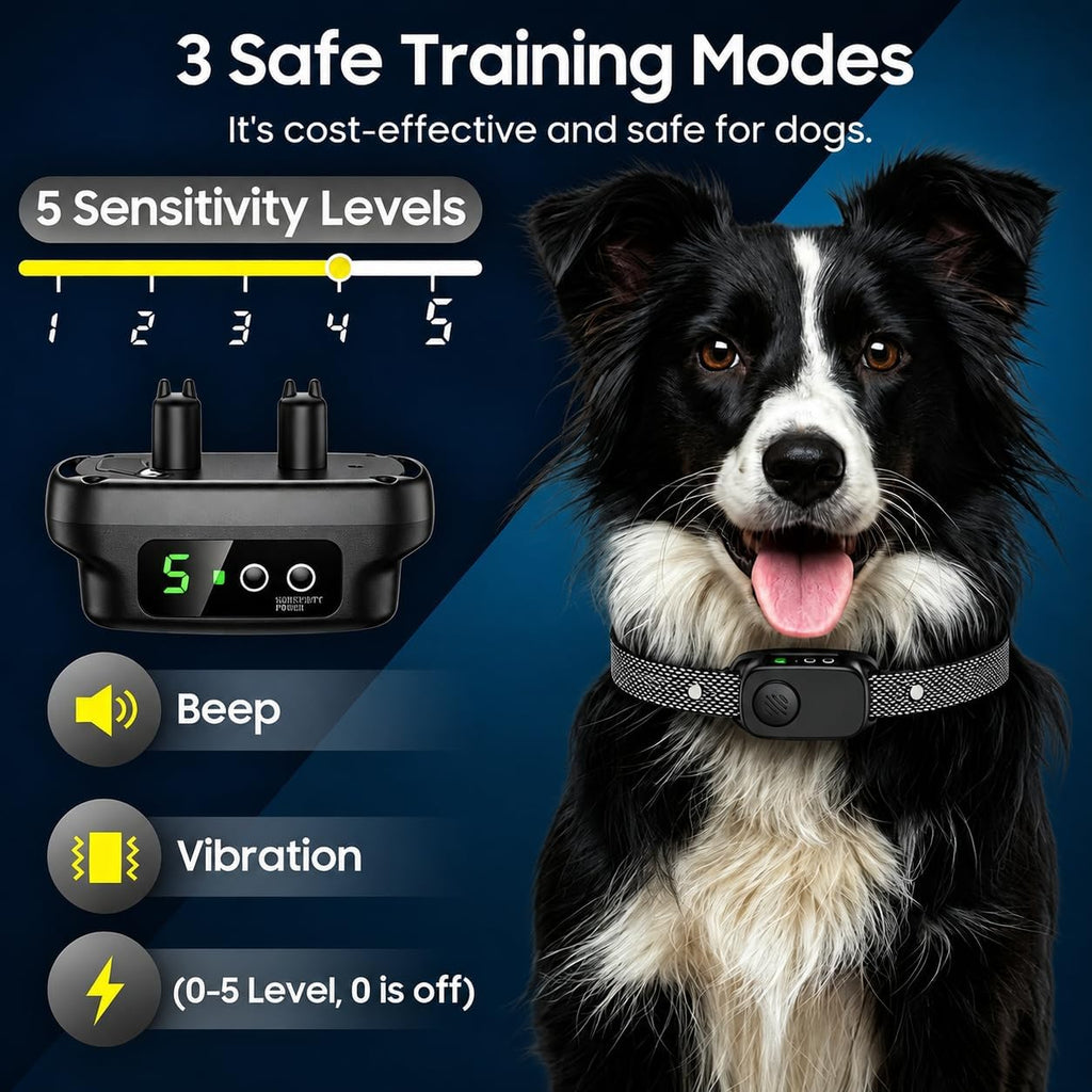 Bark Collar, Dog Bark Collar for Large Medium Dog