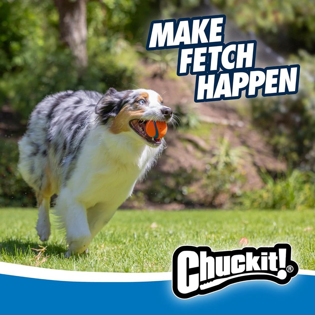 Fetch Ball Medley, Medium, Dog Ball, 3 Pack, Ultra, Fetch and Rugged Balls Included