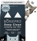 Boxie Probiotic Clumping Cat Litter 40 Day Odour Control Low Dust 28 Lb