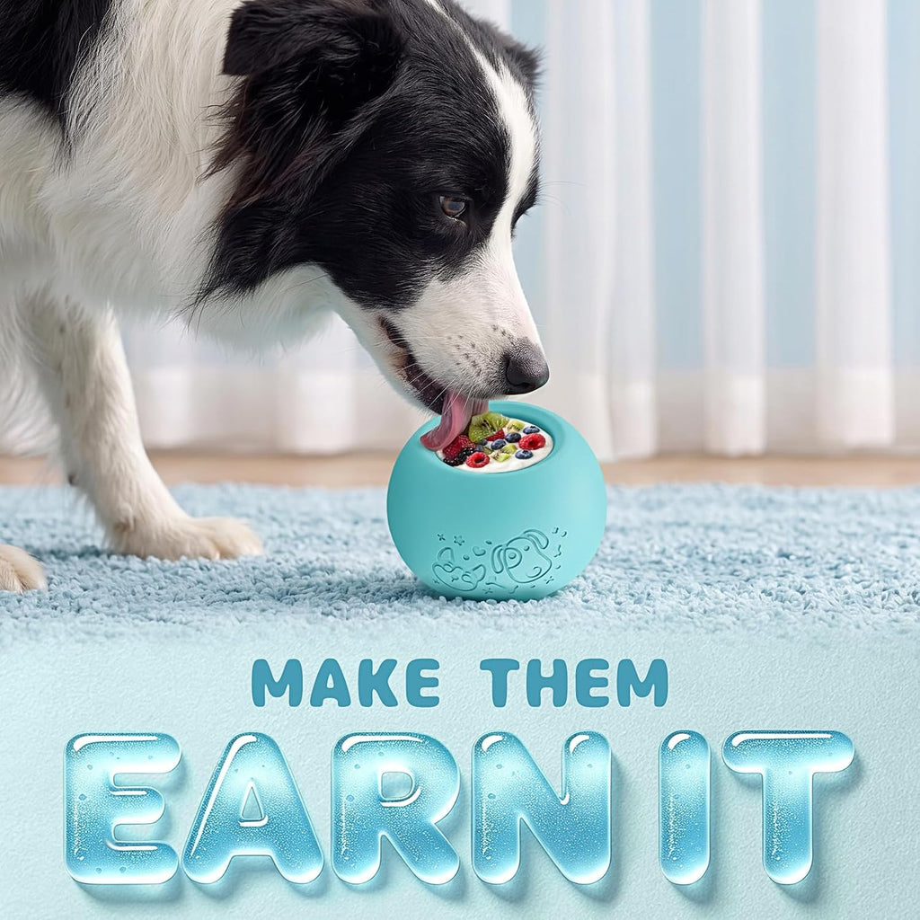 Slow Feeder Dog Lick Bowl, Freeze Dog Enrichment Toys, Lick Toy for Dogs