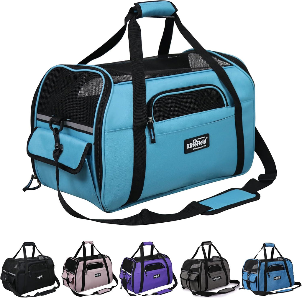Soft-Sided Pet Carrier for Cats & Small Dogs (3-Year Warranty)
