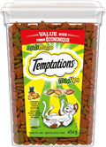 Mix-Ups Cat Treats, Chicken, Cheddar & Catnip Flavour, 454G Tub