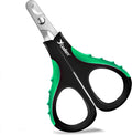 Cat Nail Clippers Stainless Steel Cat Claw Trimmers for Rabbits,Guinea Pigs, Birds, Puppies, Kittens and Small Animals- Pet Nail Clippers for Professional and Home Use (Black)