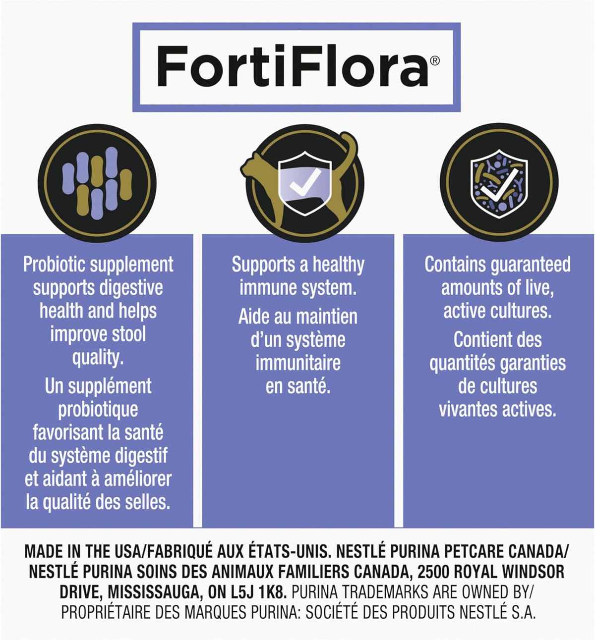 Purina Pro Plan Veterinary Supplements Fortiflora Powdered Cat Probiotics - 30 G Sachets (Pack of 30)