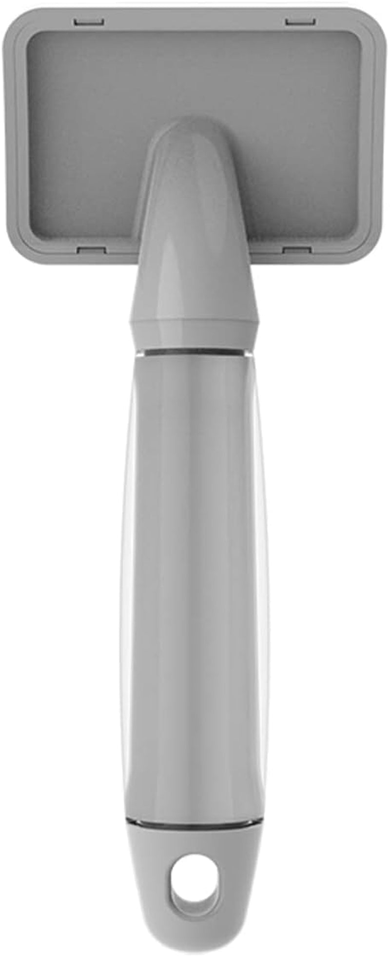 Canada Cat Small Slicker Brush, Helps to Minimize Shedding with Regular Use, Steel Bristles into Thick Coat, Ideal for Brushing Out Light Mats and Getting Rid of Dead Fur - Model 58531, Grey