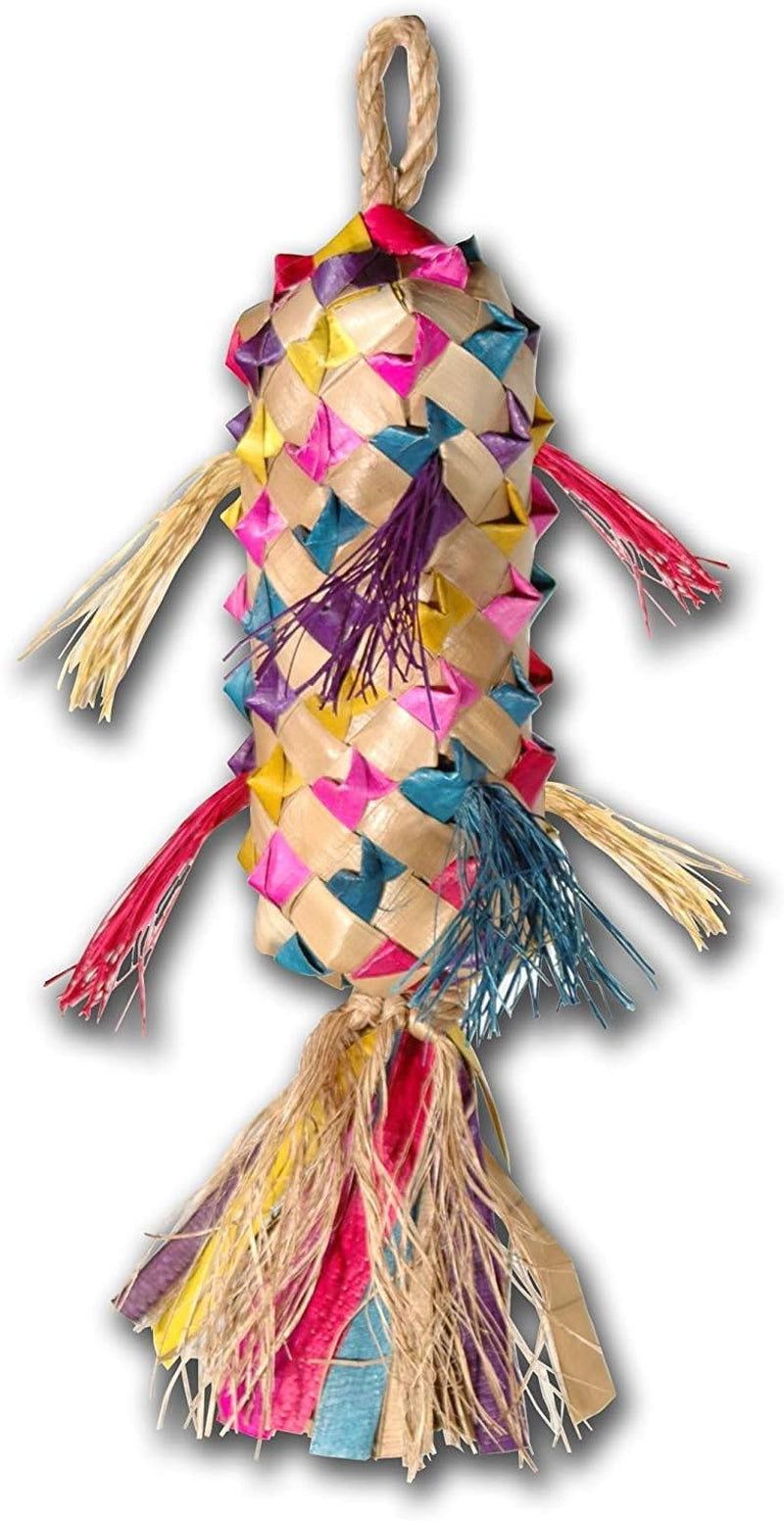 Spiked Pinata Small 10-Inch Natural Bird Toy