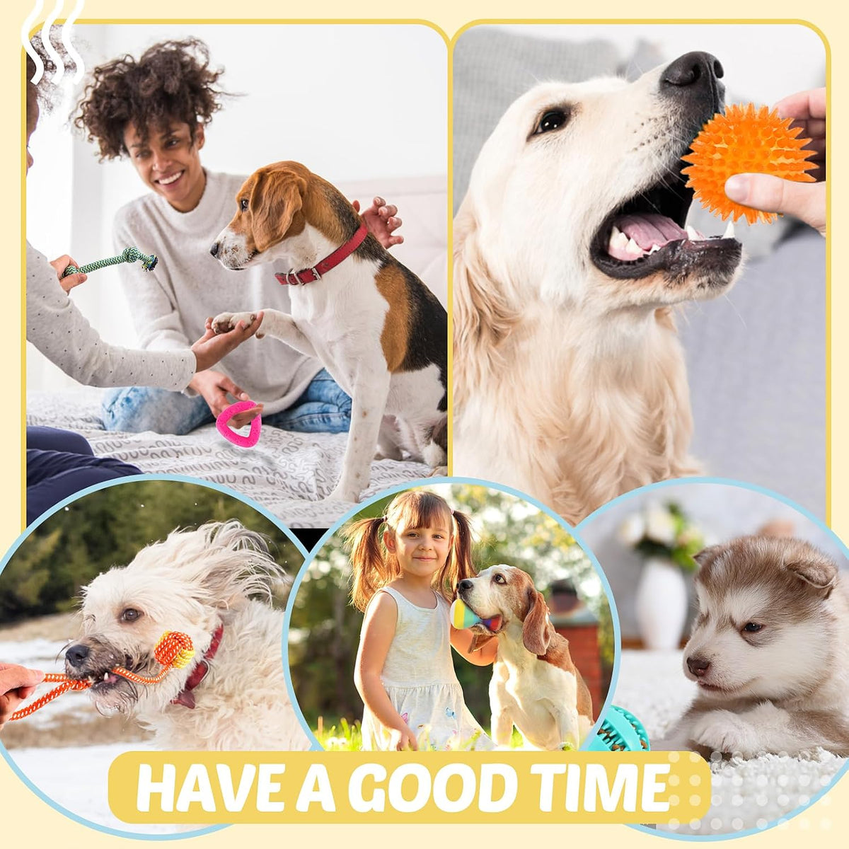 Puppy Toys 21 Pack Small Dog Chew Toys Teething Rope Ball Toy for Puppies