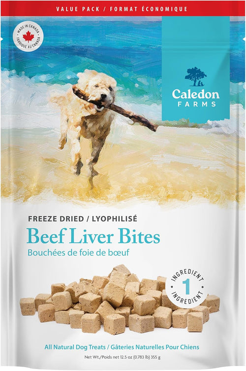 , Value Pack Freeze Dried Beef Liver Bites, 355 G, Dog Treats