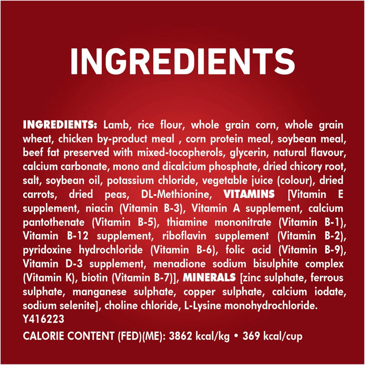 Dry Dog Food, Microbiome Balance with Lamb & Rice 14Kg
