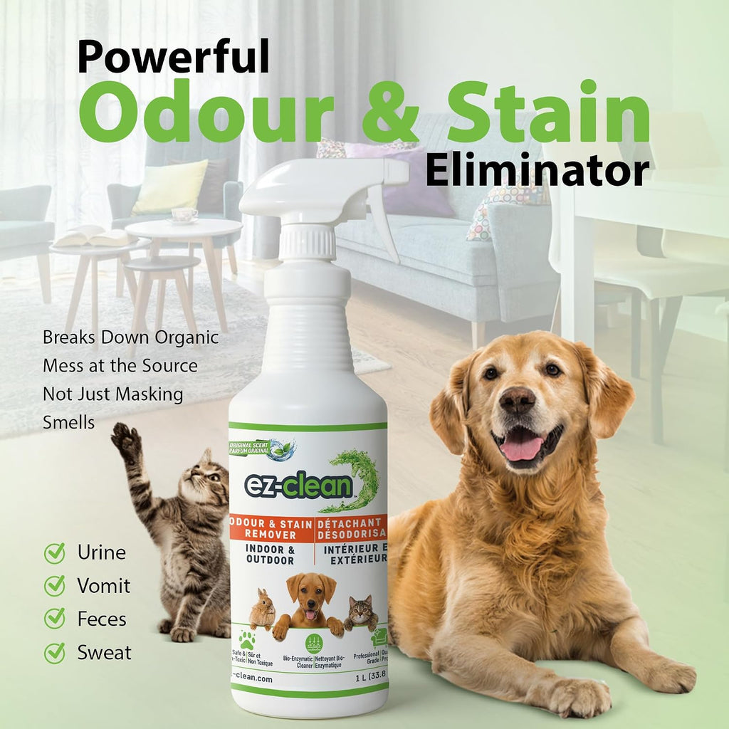 Bioenzyme Odour & Stain Remover - 1 L Spray - Original Scent