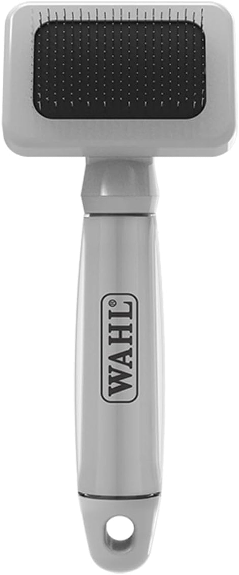 Canada Cat Small Slicker Brush, Helps to Minimize Shedding with Regular Use, Steel Bristles into Thick Coat, Ideal for Brushing Out Light Mats and Getting Rid of Dead Fur - Model 58531, Grey