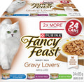 Gravy Lovers Wet Cat Food, Variety Pack 85 G Can (24 Pack)
