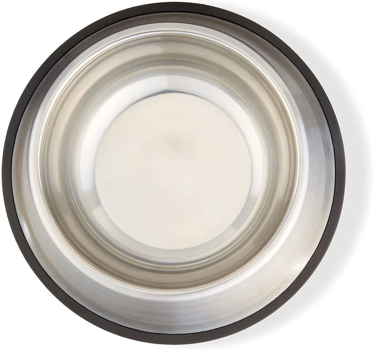 Stainless Steel Non-Skid Pet Dog Water and Food Bowl, 2-Pack (25.9Cm X 7Cm), Each Holds up to 1.15L
