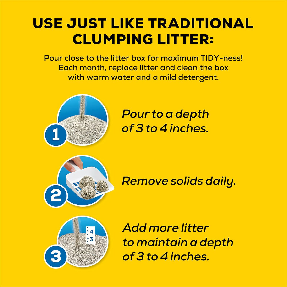 Tidy Cats Glade Clear Springs Cat Litter, Lightweight Multi-Cat - 2.72 Kg Jug