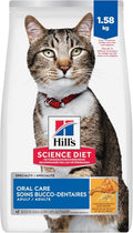, Oral Care, Adult, Dry Cat Food, Chicken Recipe, 1.58Kg