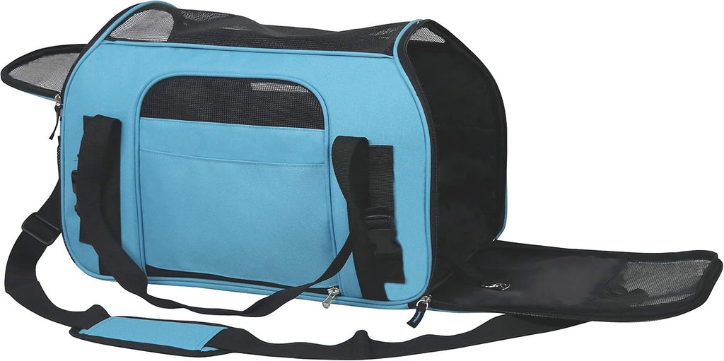 Soft-Sided Pet Carrier for Cats & Small Dogs (3-Year Warranty)