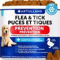 Flea and Tick Supplement for Dogs - 120 Chews - Dog Flea & Tick Support